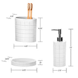 Polar 6 Pcs Bath Set