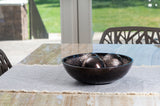 Dublin Dish with 3 Orbs - Brown