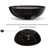 Dublin Dish with 3 Orbs - Brown
