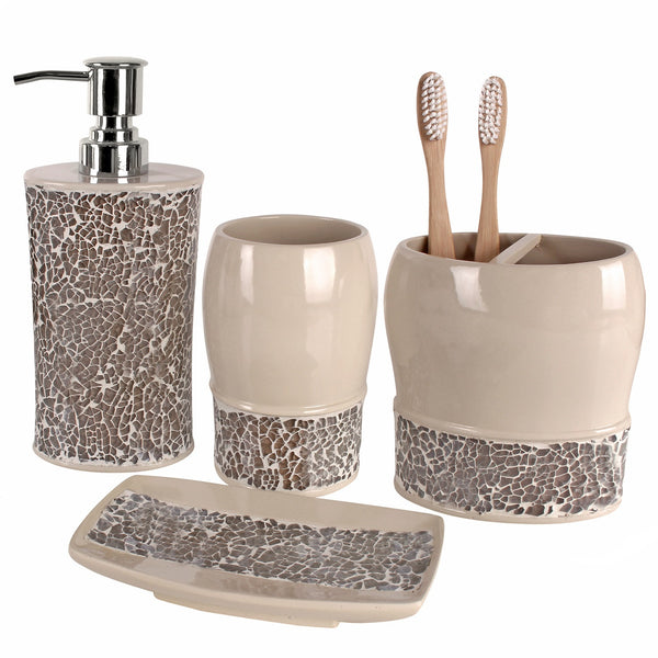 Broccostella Bath 4 Piece Gift Set
