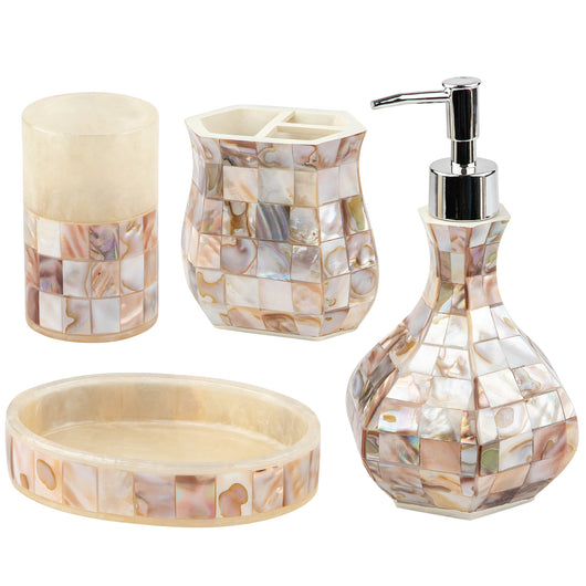Milano Bath Ensemble 4 Piece Gift Set