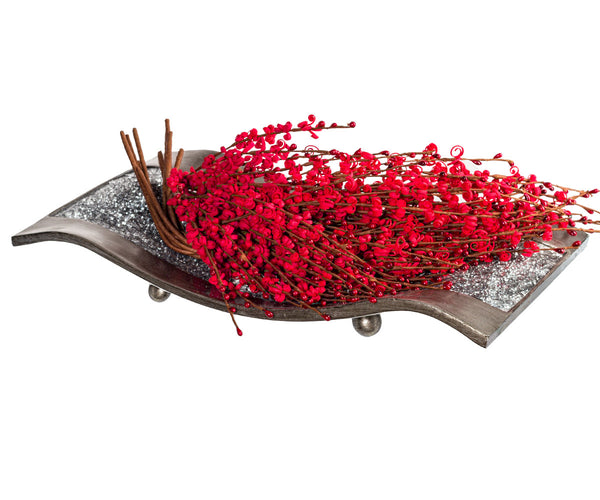 Schonwerk Decorative Centerpiece Dish - Silver