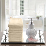 Ivory Lace Towels - Set of 4