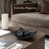 Black Marble Look Decorative Balls