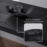 Black Marble Look Fruit Bowl