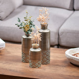 Dublin Silver Set of 3 Vases