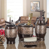 Creative Scents Dublin Brown Bathroom Tumbler Cup
