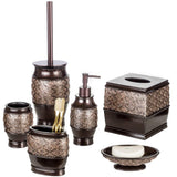Creative Scents Dublin Brown Bathroom Tumbler Cup