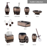 Creative Scents Dublin Brown Bathroom Tumbler Cup