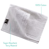 Fingertip Terry Towels Set of 4 - White