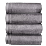 Cotton Hand towels Set of 4 - Grey
