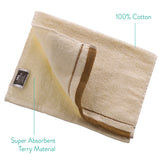 Fingertip Terry Towels Set of 4 - Ivory