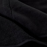Fingertip Terry Towels Set of 4– Black