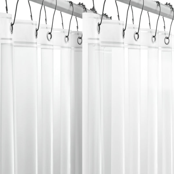 Shower Curtain Liner - Pack of 2 (Clear)